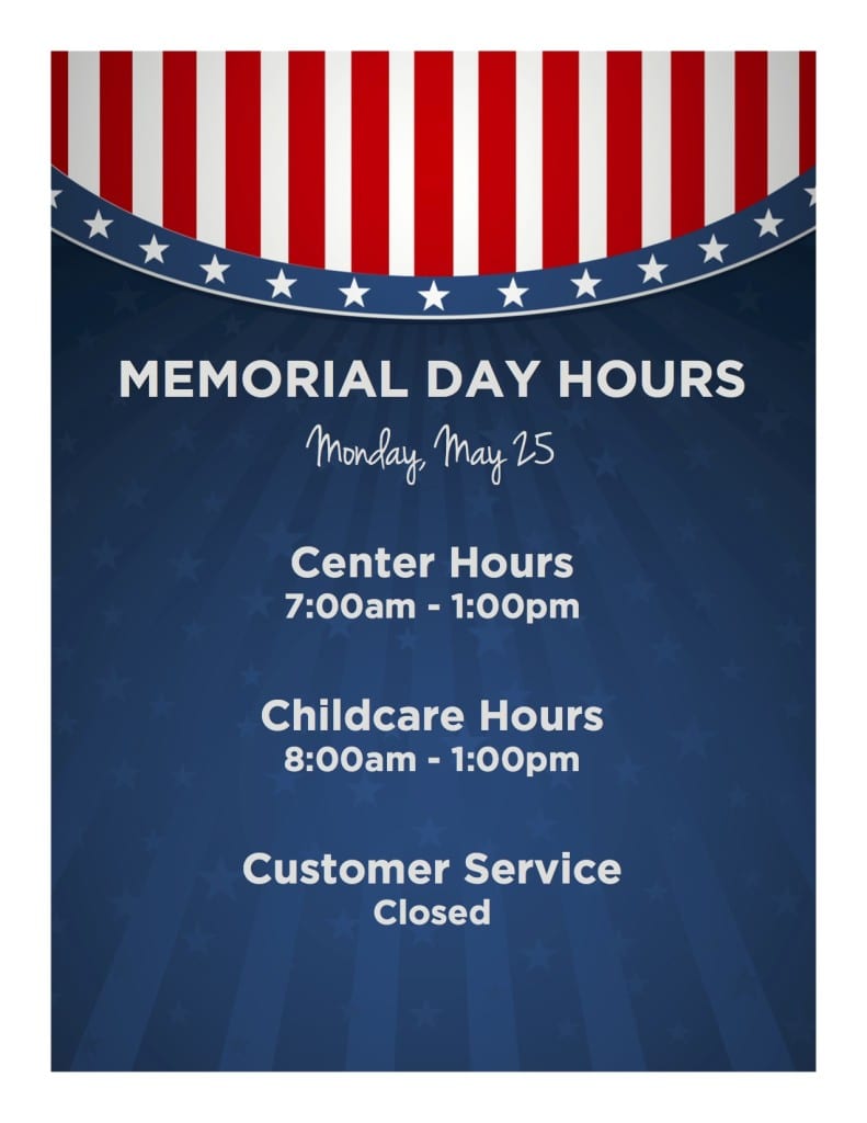 Carteret Memorial Day 2015 Hours