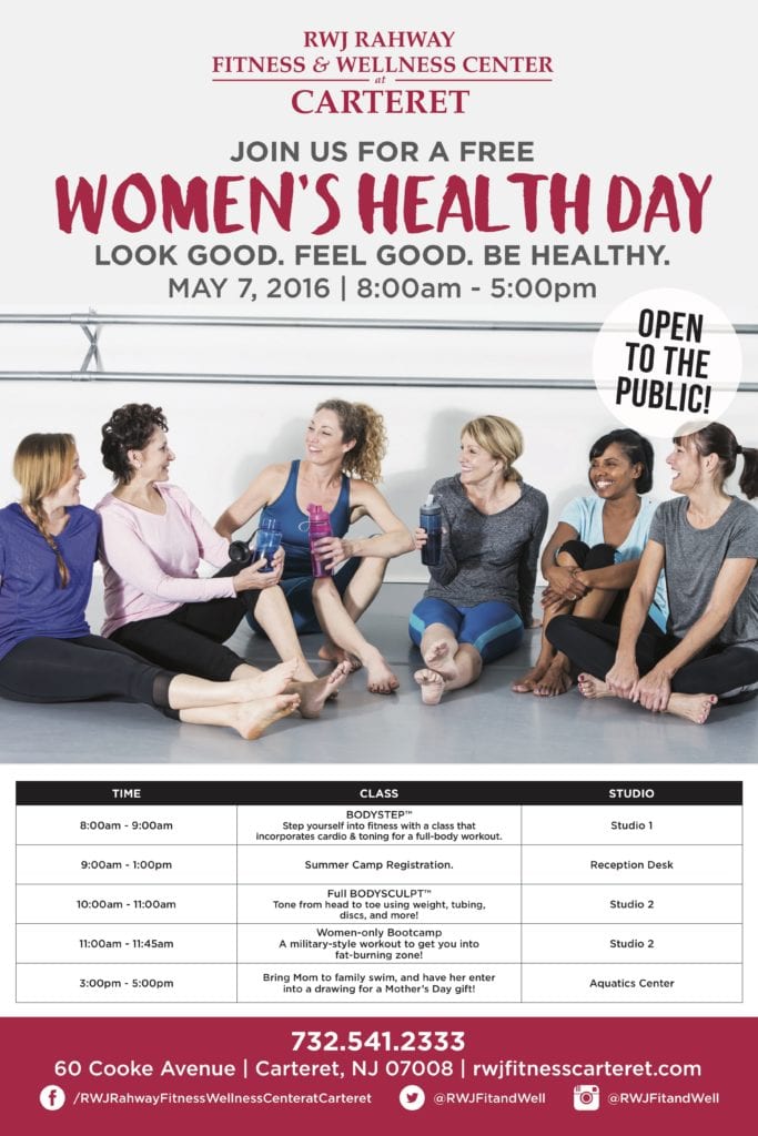 Carteret Women's Health Day Saturday, May 7