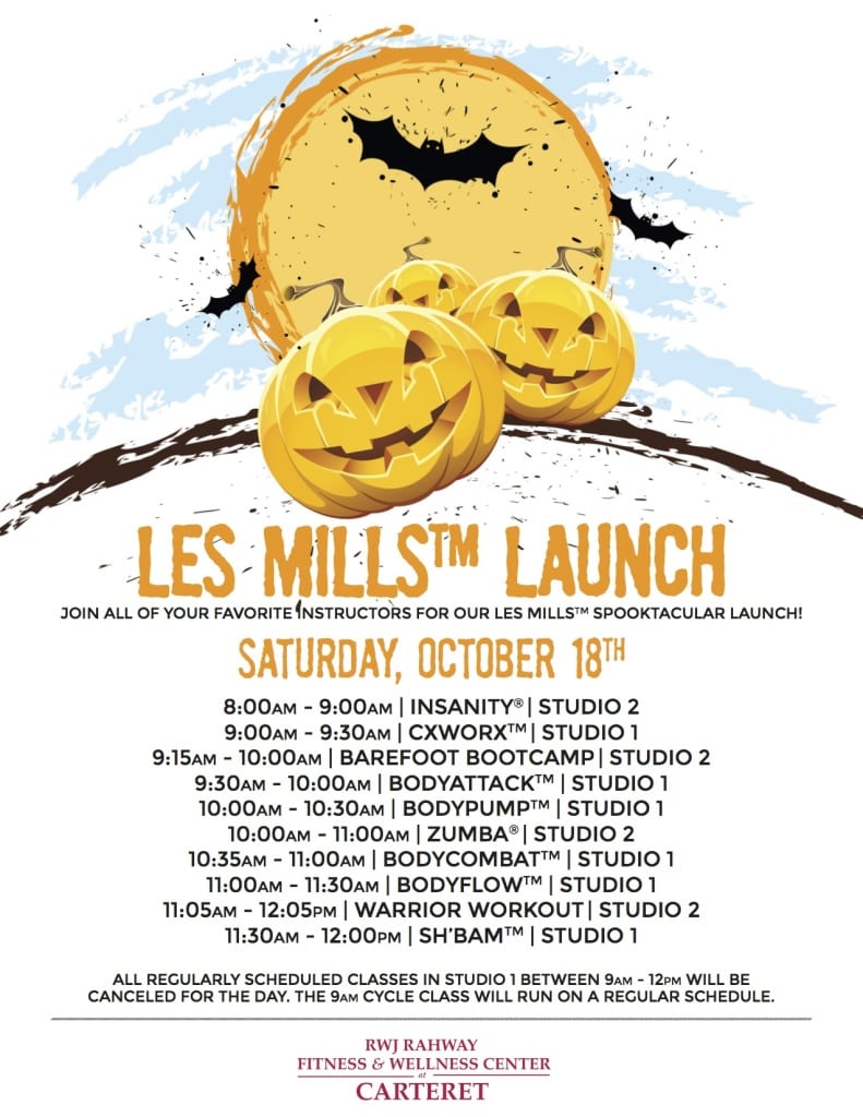 Les Mills Fall 2014 Launch Carteret