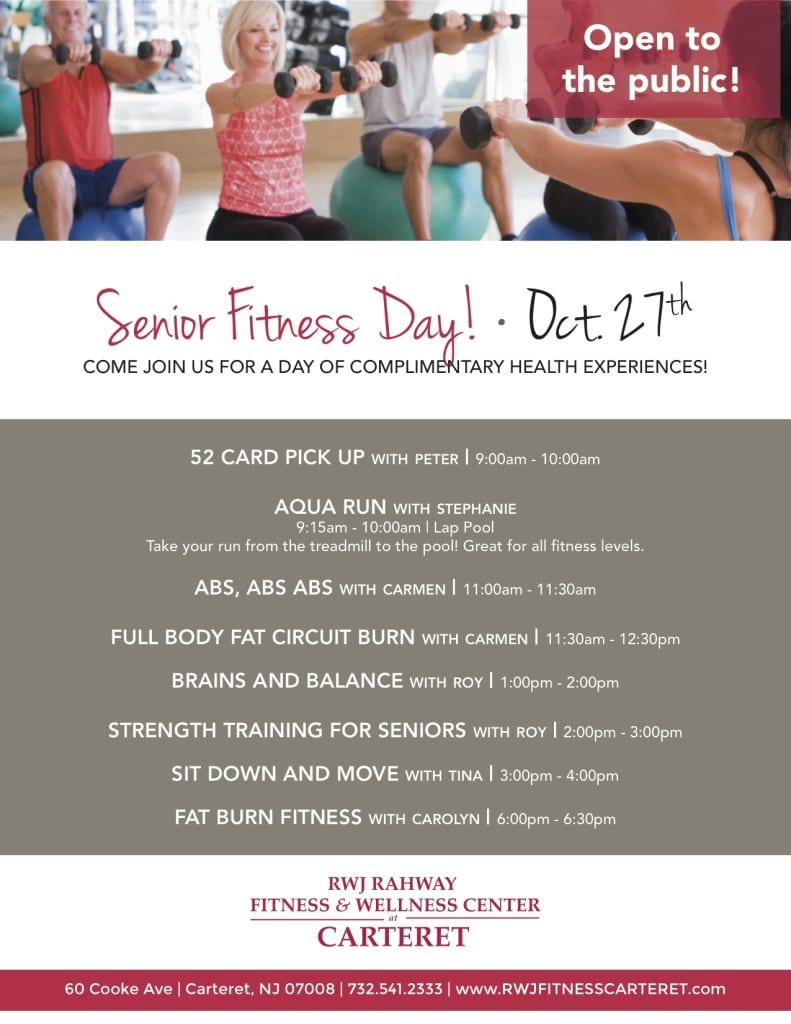 October 2014 Senior Fitness Day Carteret