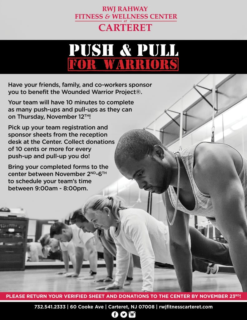 Pull Pull Warriors 2015 RWJ Rahway Fitness & Wellness Center at Carteret