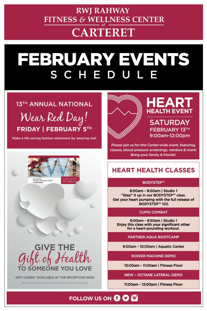 RWJ_Rahway_Fitness_and_Wellness_Center_at_Carteret_February_2016_Events