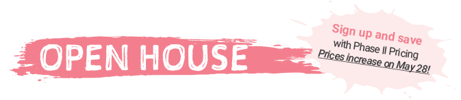 Open House - Sign up and save