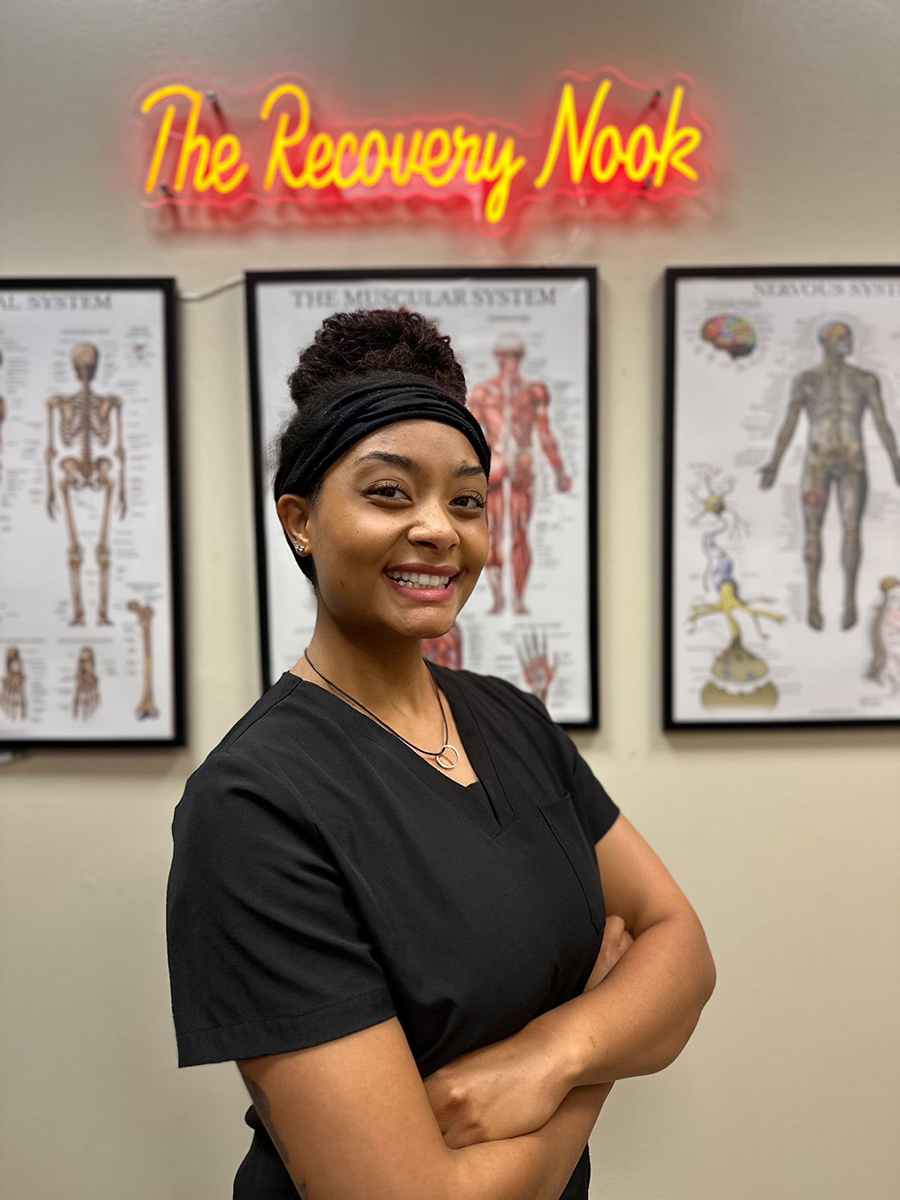 Massage Therapist, Alexandra Flete Frederique